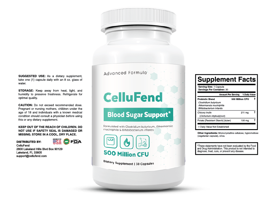CelluFend label